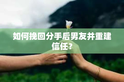 如何挽回分手后男友并重建信任？