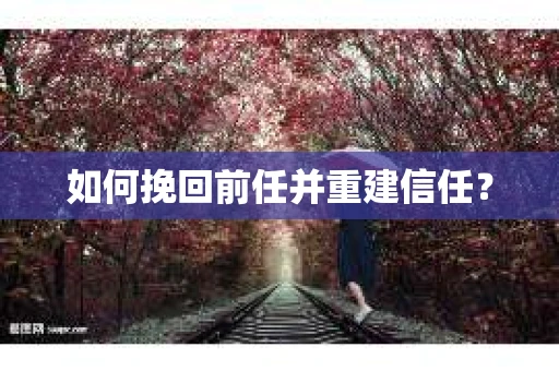 如何挽回前任并重建信任？