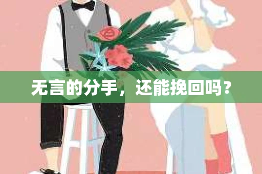 无言的分手，还能挽回吗？