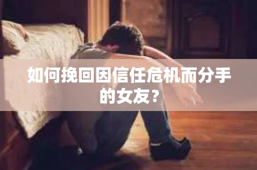 如何挽回因信任危机而分手的女友？